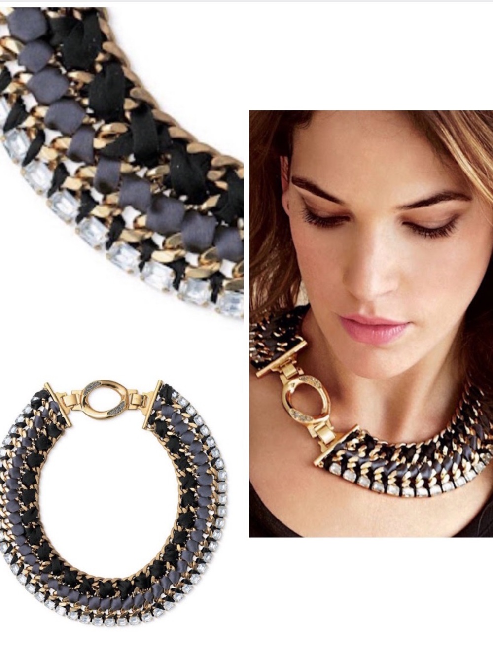 Stella & Dot Tempest Bib Necklace